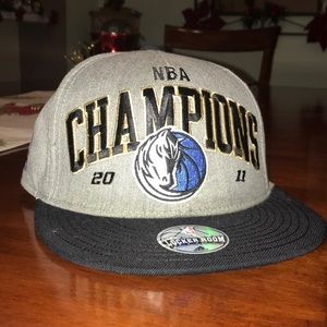 2011 NBA Dallas Mavericks Adidas SnapBack